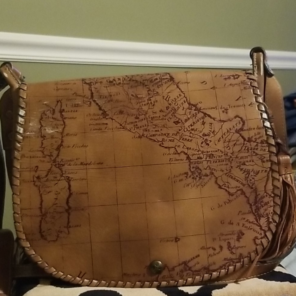 Patrica Nash Map purse